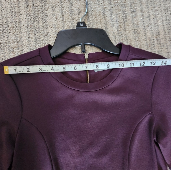 Athleta Ponte Zip Purple Dress - Picture 8 of 12